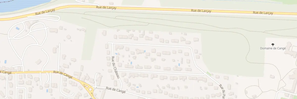 Plan du 23 Rue du Château à Saint-Avertin