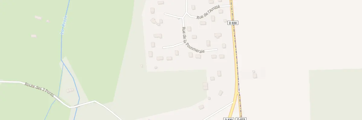Plan du 19 Rue de la Pommeraie à La Neuve-Lyre