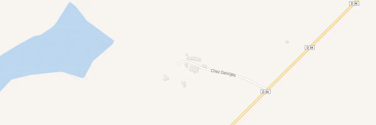 Plan du 3 Chez Georges à Luchapt