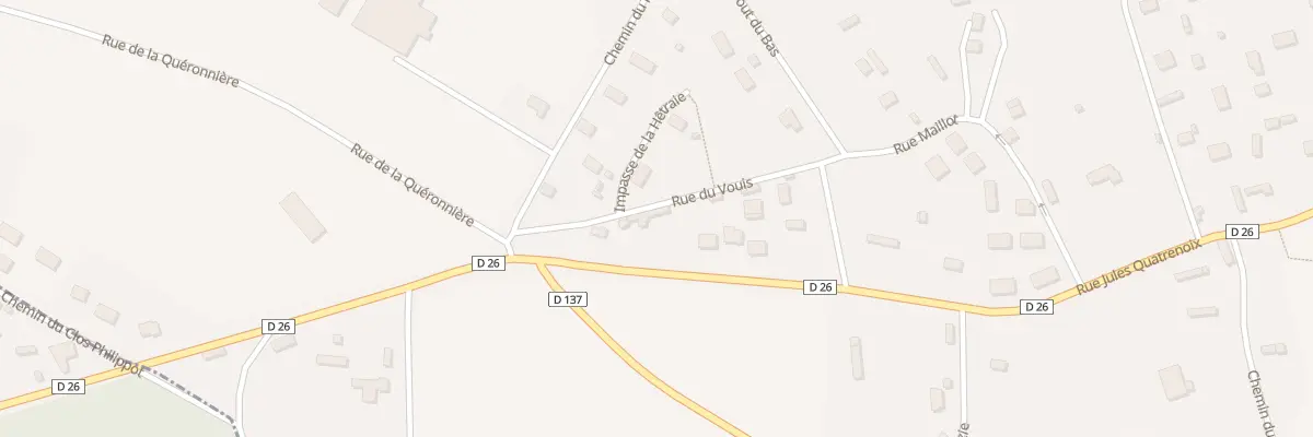 Plan du 3 Rue du Vouis à Calleville