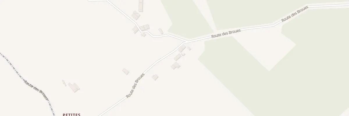 Plan du 4 Les Broues à Oradour-Fanais