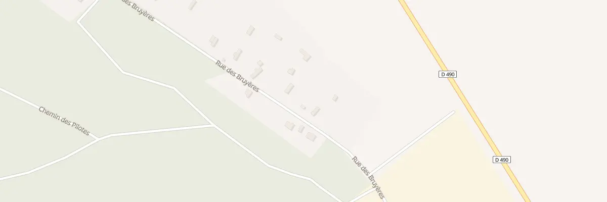 Plan du 448 Rue des Bruyères à Notre-Dame-de-Bliquetuit