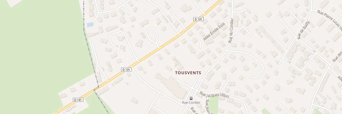 Plan du 83 Rue Ferdinand Lechevallier à Yvetot