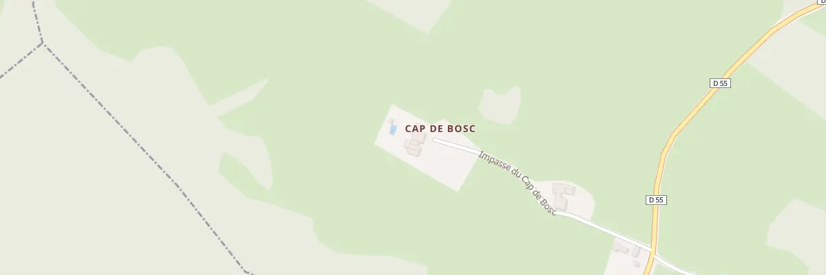 Plan du 300 Imp du Cap de Bosc à Montesquieu-Guittaut