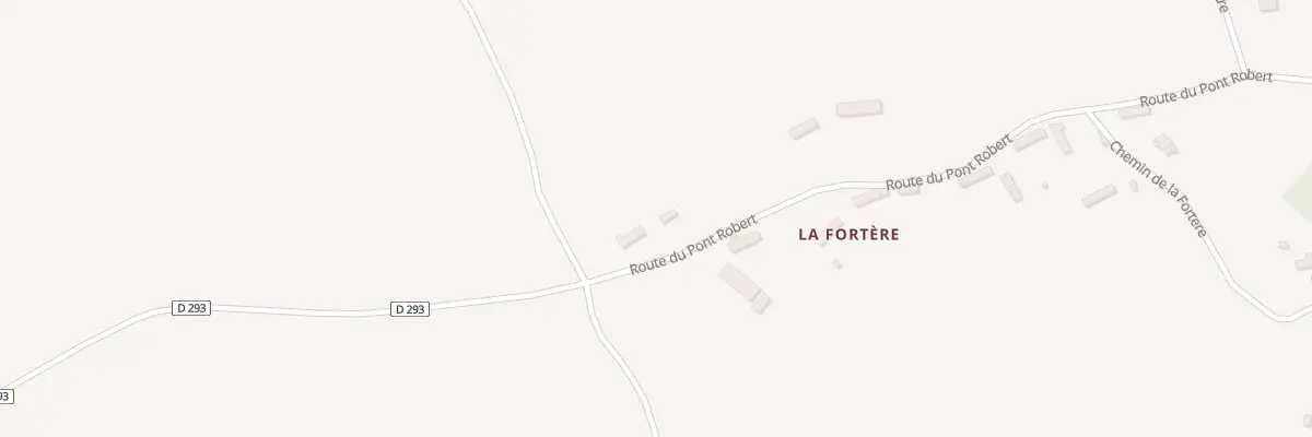 Plan du 20 Rte du Pont Robert à Gournay-le-Guérin