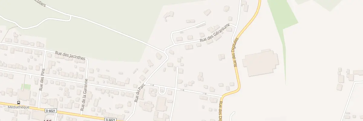 Plan du 2 Rue des Géraniums à Trélissac