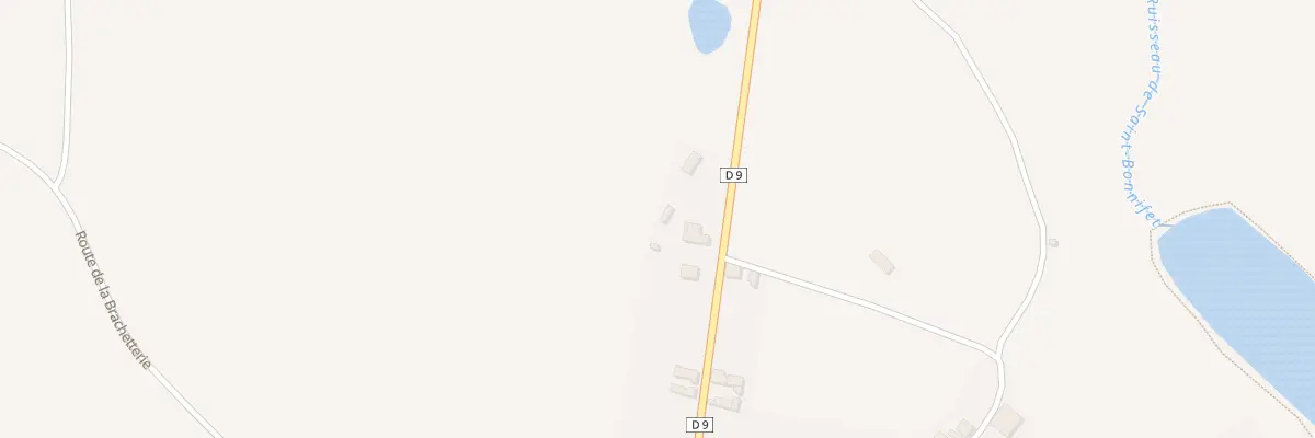 Plan du 49 Rte de Châtellerault à La Puye