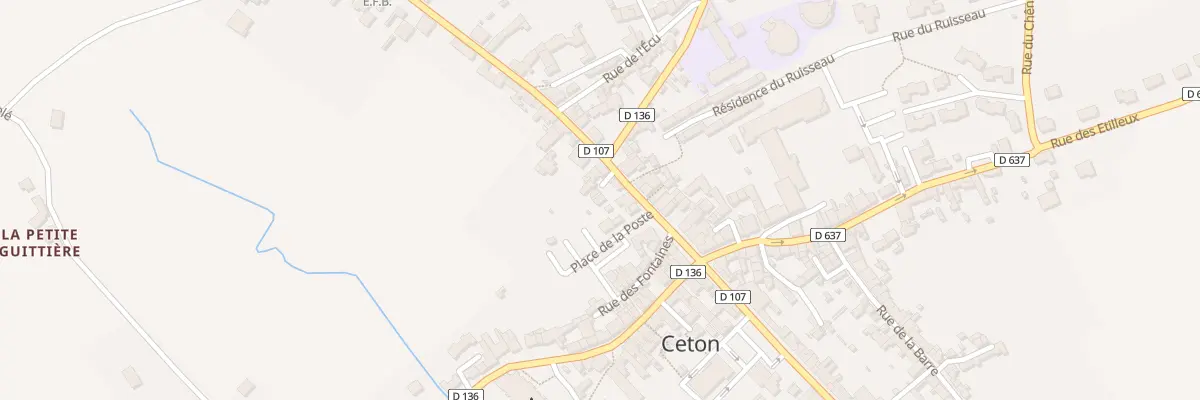 Plan du 24 Rue du Theil à Ceton