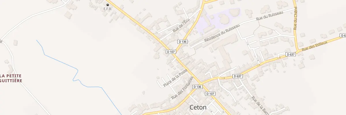 Plan du 32 Rue du Theil à Ceton