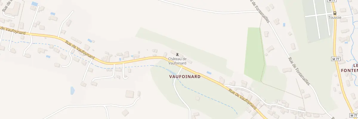 Plan du 32 Rue Vaufoynard à Rochecorbon