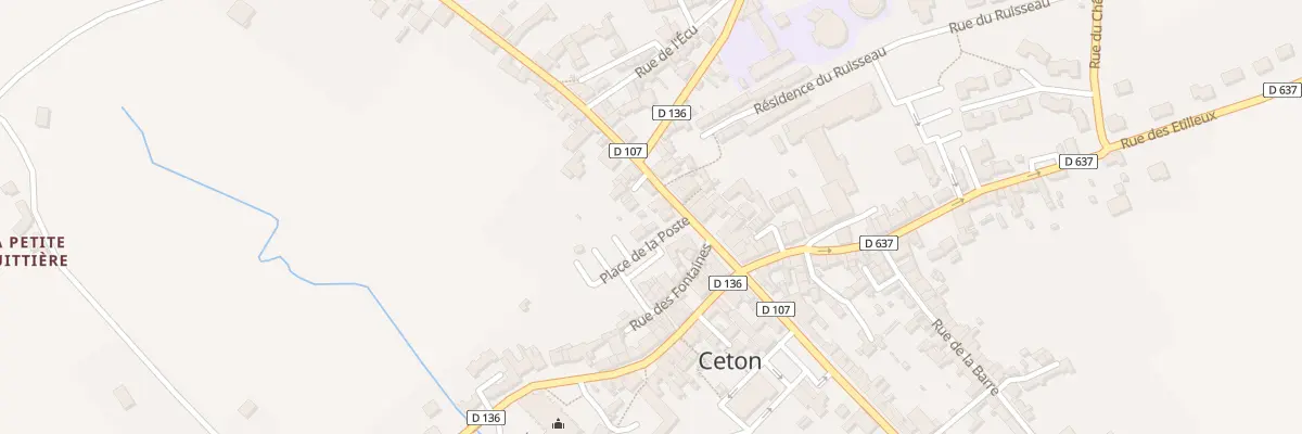 Plan du 18 Rue du Theil à Ceton