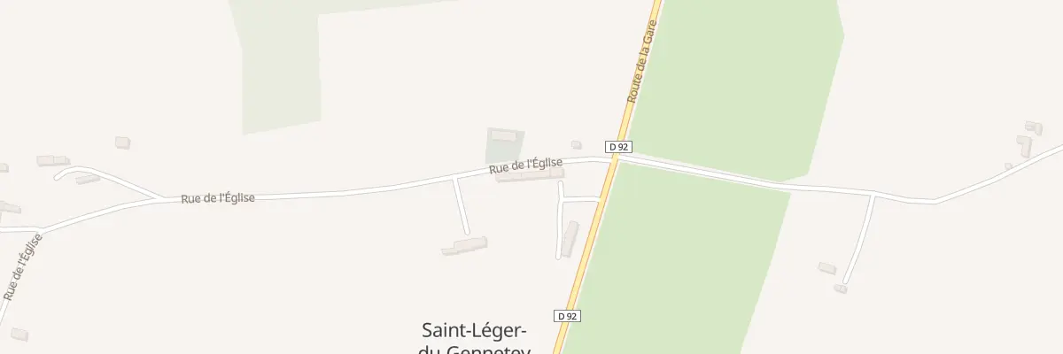 Plan du 141 Rue de l’Eglise à Saint-Léger-du-Gennetey
