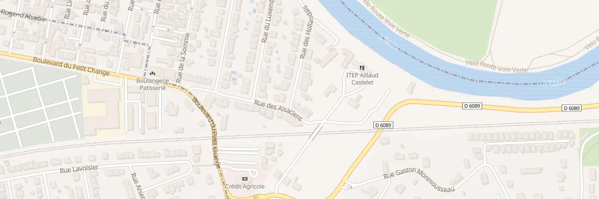 Plan du 17 Rue des Alsaciens à Boulazac Isle Manoire