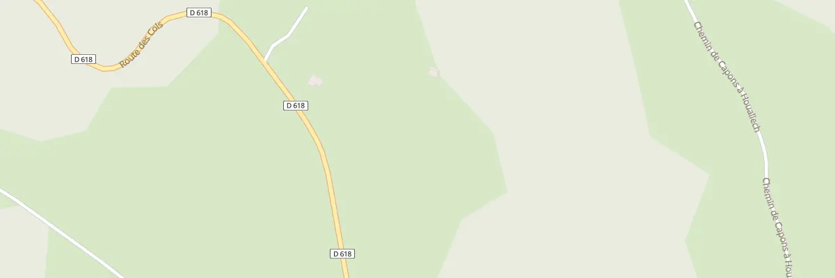 Plan du 2500 Rte des Cols à Juzet-d’Izaut