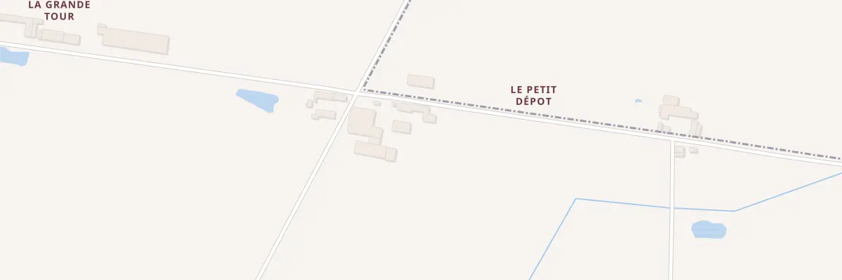 Plan du 6 Le Petit Dépôt à La Puye