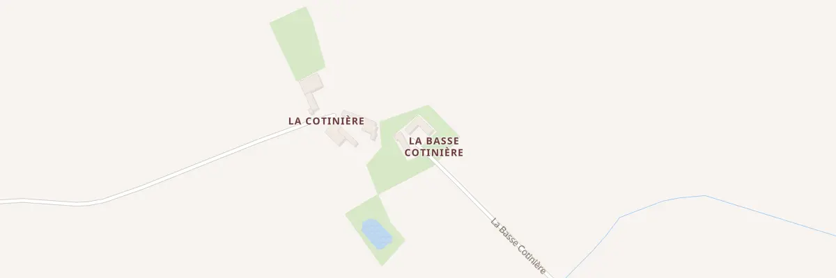 Plan du 9000 La Cotiniere à Abilly