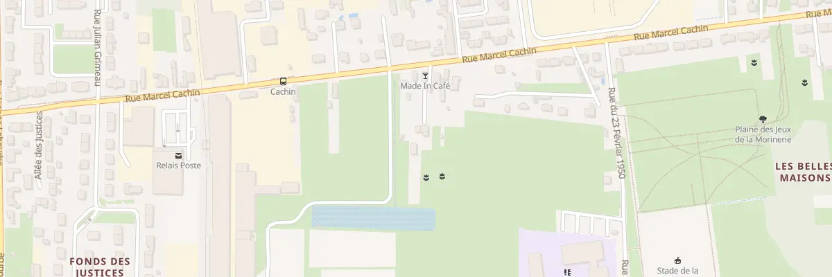 Plan du 277 Rue Marcel Cachin à Saint-Pierre-des-Corps
