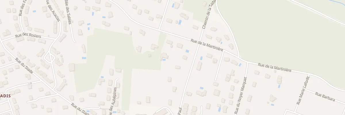 Plan du 37 Rue de la Martinière à Veigné