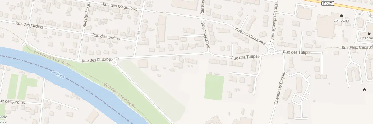Plan du 2 Rue des Tulipes à Trélissac