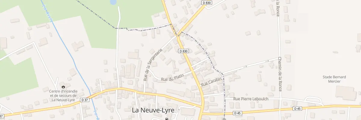 Plan du 18 Rue d’Alencon à La Neuve-Lyre