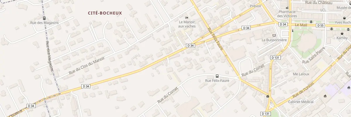 Plan du 37 Rue du Couvent à Yvetot