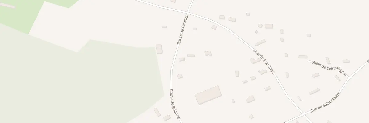 Plan du 865 Rte de Brionne à Bouquetot