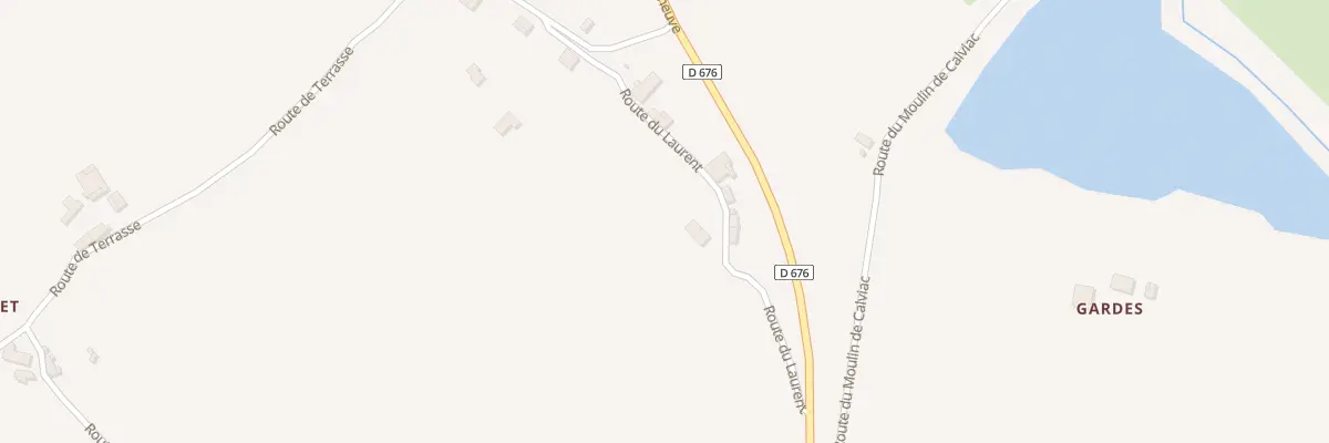 Plan du 199 Rte du Laurent à Monflanquin