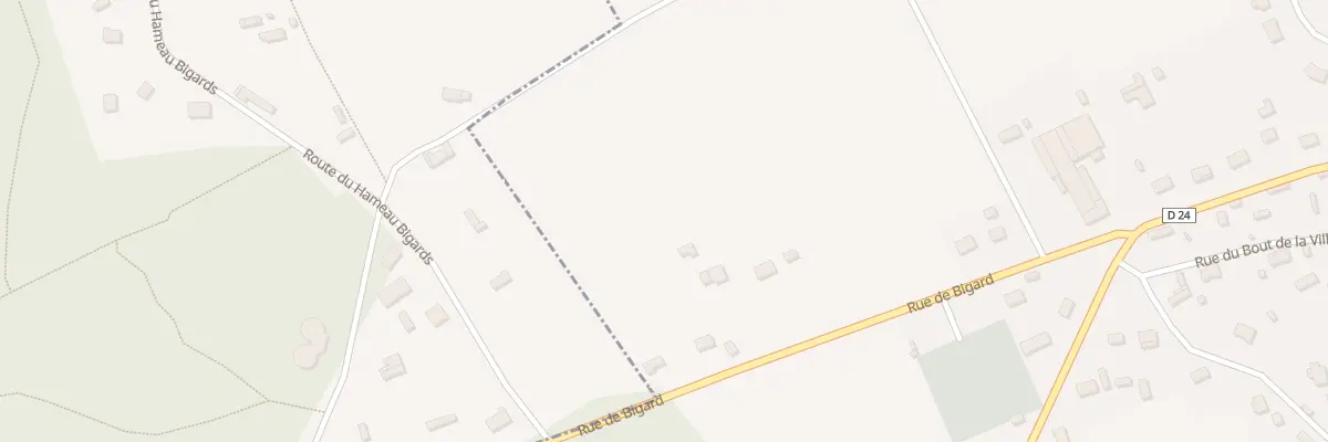 Plan du 6 Rue de Bigard à Goupil-Othon