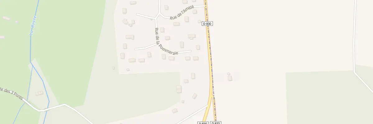 Plan du 13 Rue de la Pommeraie à La Neuve-Lyre