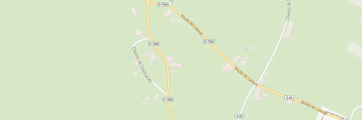 Plan du 8 Maupere à Larcan
