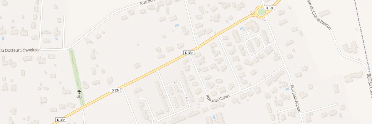 Plan du 2 Rue des Cimes à Saint-Gaudens