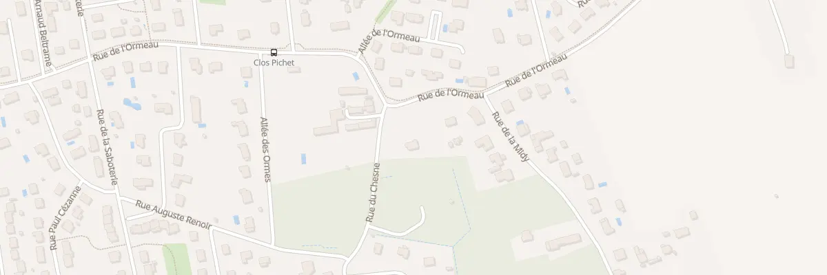 Plan du 4 Rue du chesne à Saint-Avertin