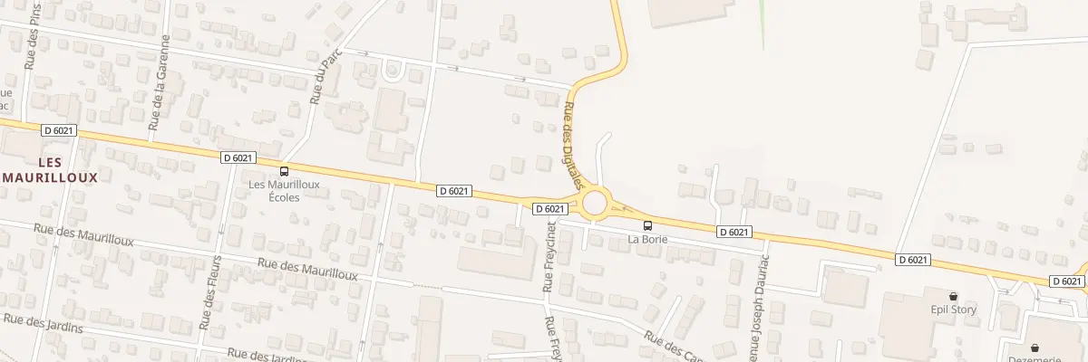 Plan du 1 Rue des Digitales à Trélissac