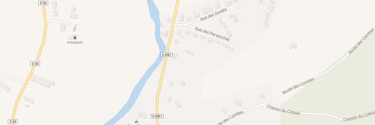 Plan du 348 Rte de la Haute Dronne à Saint-Pardoux-la-Rivière