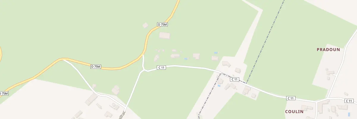 Plan du 1 Maupere à Saint-Marcet