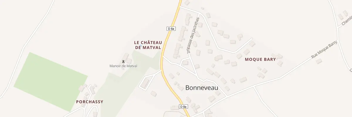 Plan du 22 Imp des Jacinthes à Bonneveau
