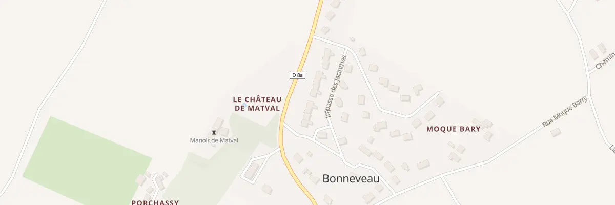 Plan du 16 Imp des Jacinthes à Bonneveau
