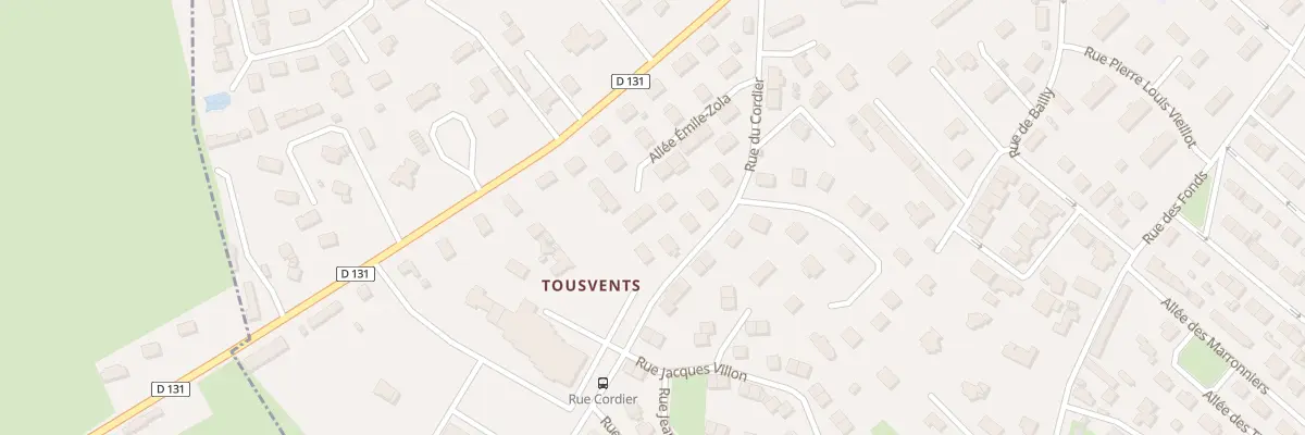 Plan du 11 All Emile Zola à Yvetot