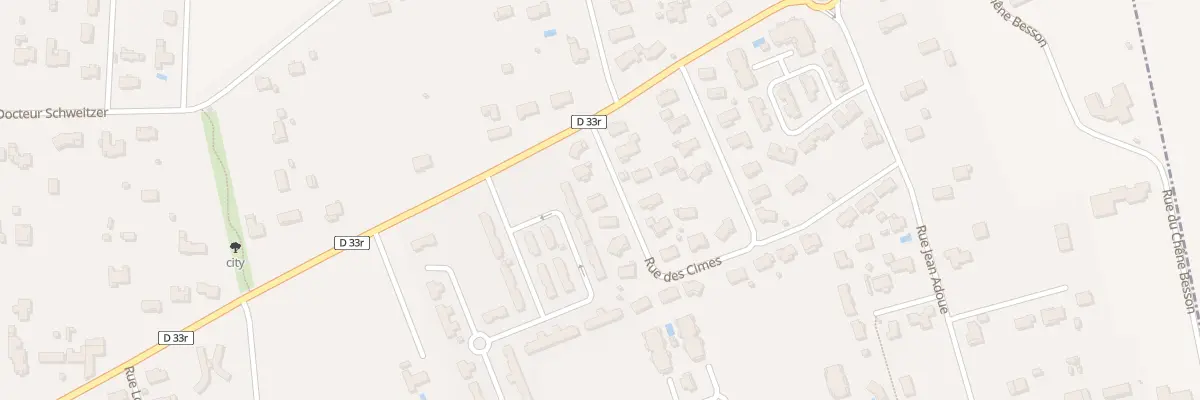 Plan du 6 Rue des Cimes à Saint-Gaudens