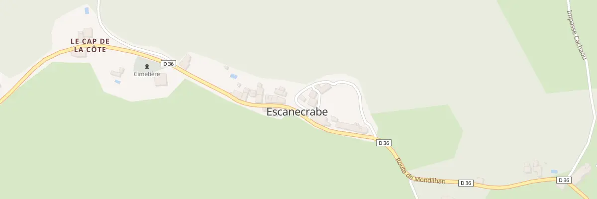 Plan du 75 Pigeonnier à Escanecrabe