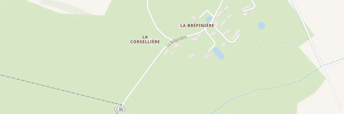 Plan du 121 La Brepenniere au Louroux