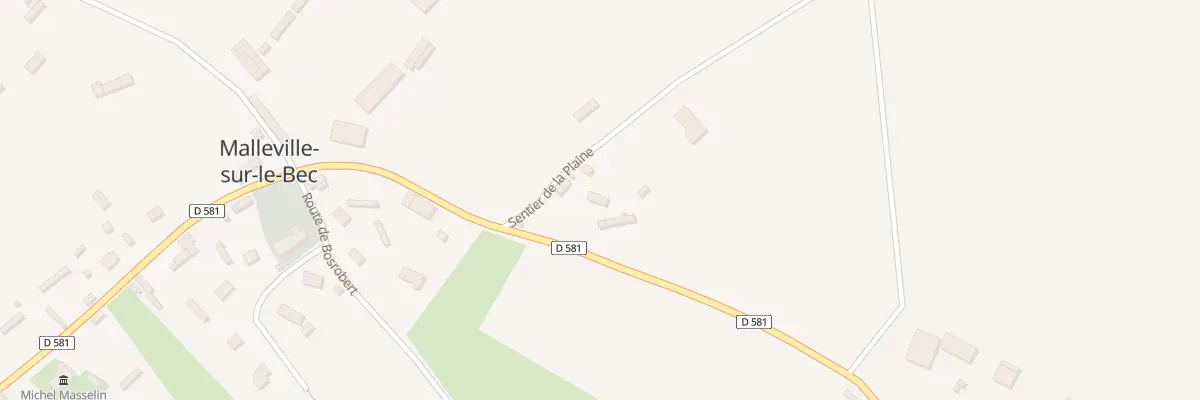 Plan du 229 Rte de la Mare Neuville à Malleville-sur-le-Bec