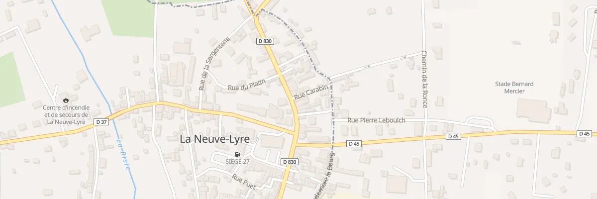 Plan du 19 Rue d’Alencon à La Neuve-Lyre
