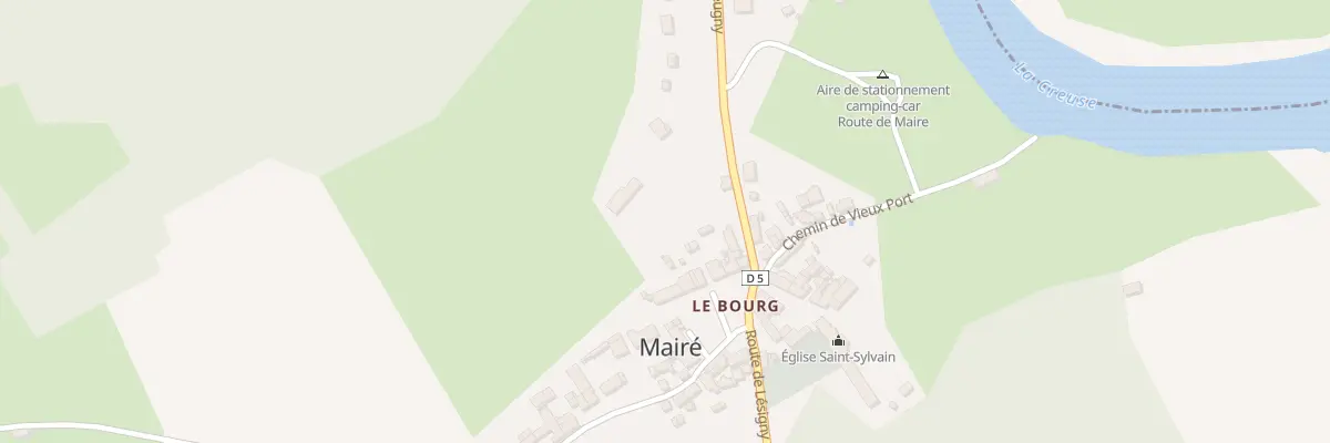 Plan du 12 Pl de la Mairie à Mairé