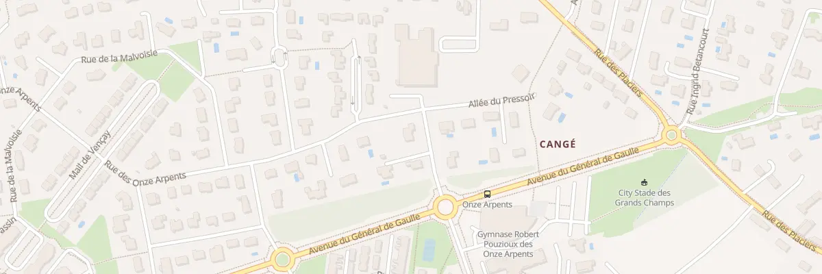 Plan du 43 Rue des Onze Arpents à Saint-Avertin