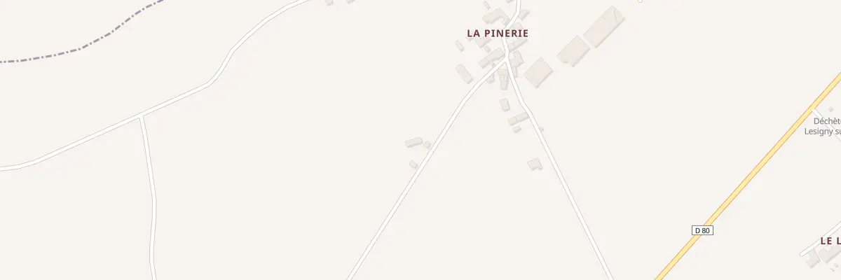 Plan du 28 La Pinerie à Lésigny