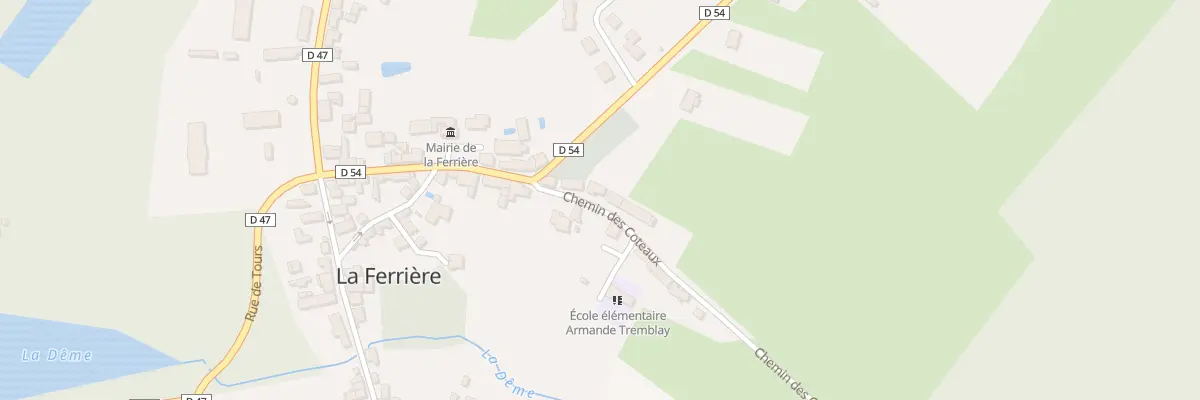 Plan du 4 Che des Coteaux à La Ferrière