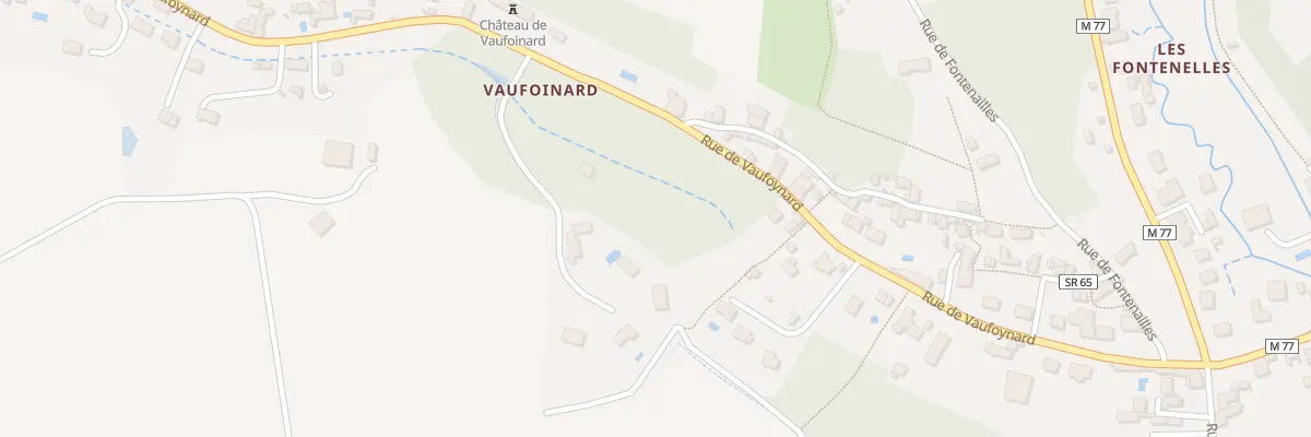 Plan du 29 Rue Vaufoynard à Rochecorbon
