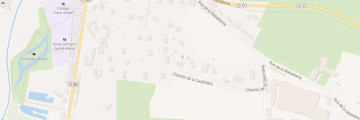 Plan du 7 Rue Camille Claudel à Saint-Calais