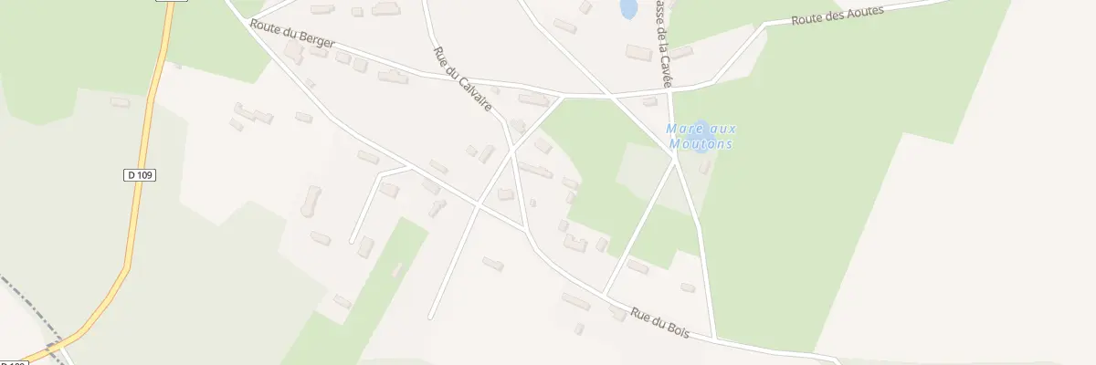 Plan du 449 Rue du Calvaire à Hautot-l’Auvray
